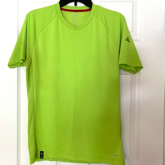 Adidas Climacool Messi Neon Green Jersey T-shirt S Adidas Climacool Messi Neon Green Jersey T-shirt S